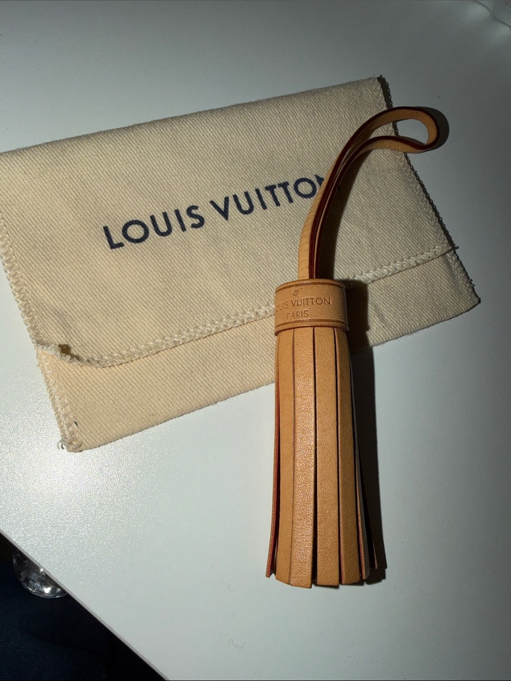 Louis Vuitton  Leather Tassel (original tassel from azur croisette bag